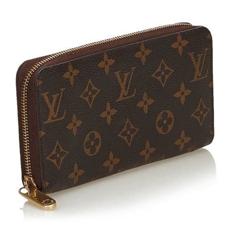 brown lv wallet.